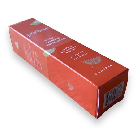 🆕 2/$30🌻 Purlisse: Yuzu + Orange Exfoliating Face Polish - Picture 4 of 9